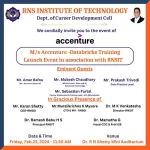 Accenture-Databricks Training Launch Event in association with RNSIT
