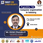 Augmentation Talk Computer Organization in Industry