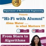 Hi Fi with Alumni From Stars to Algorithms