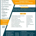 IETE Sponsored Seventh National Conference on Emerging Trends in Engineering, Science and Technology