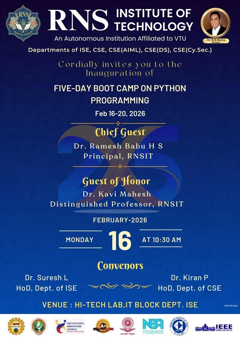 Five-Day Boot Camp on Python Programming