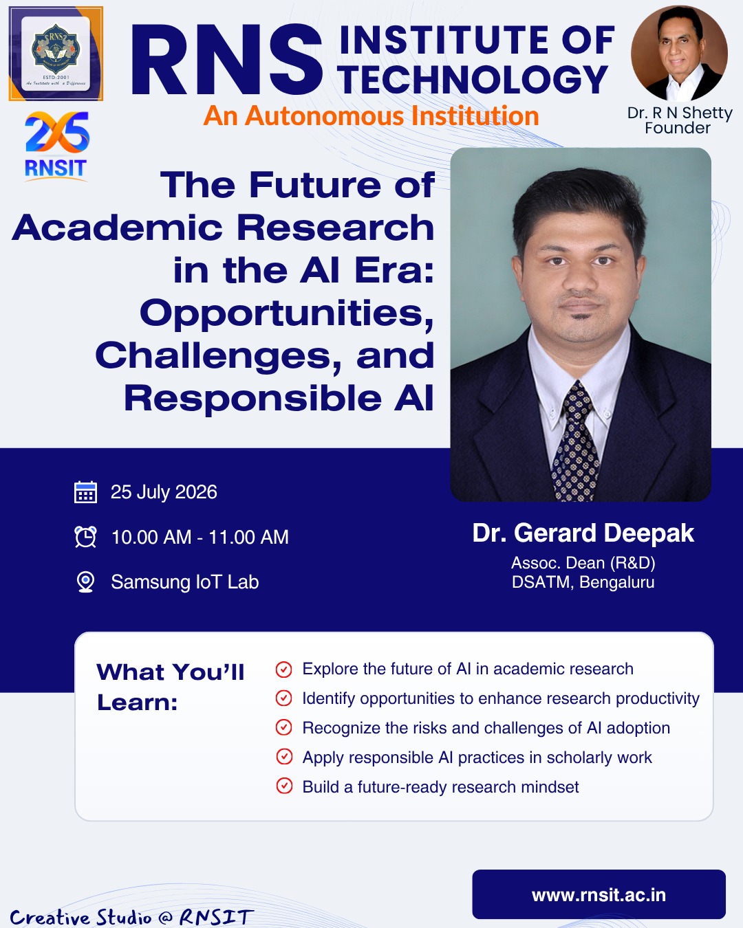 The Future of Academic Research in the AI Era: Opportunities, Challenges & Responsible AI