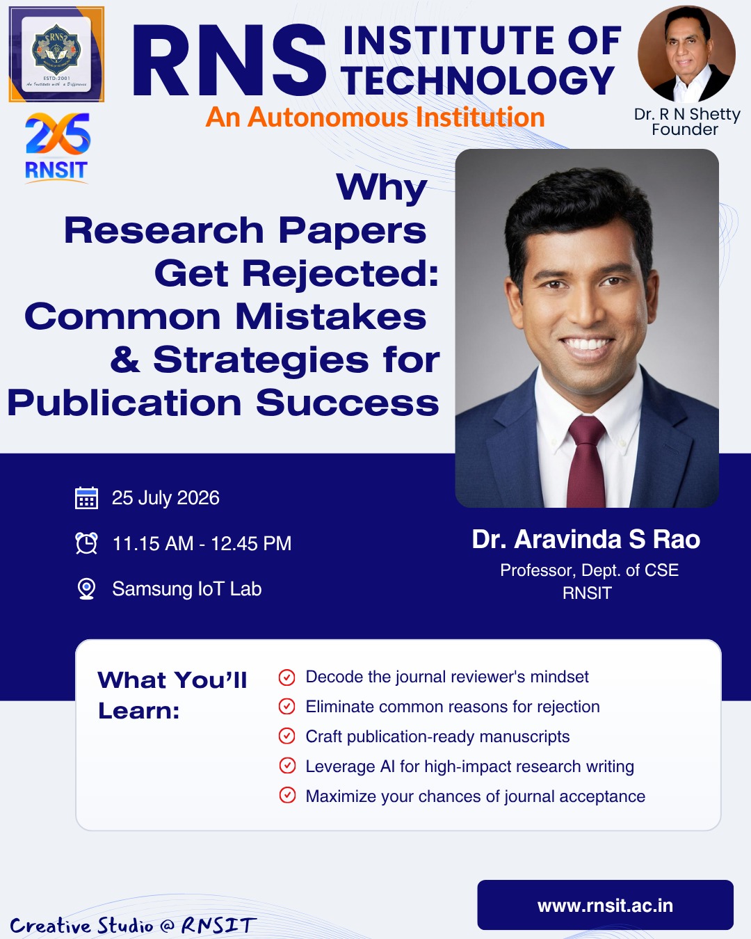 Why Research Papers Get Rejected : Common Mistakes & Strategies for Publication Success